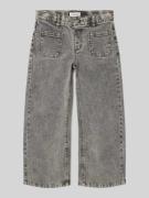 Jeans met opgestikte steekzakken, model 'BELLA'