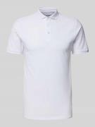 Poloshirt met korte knoopsluiting, model 'MONIR'