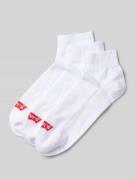 Sokken met labeldetail in een set van 3 paar, model 'MID CUT BATWING L...