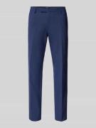 Slim fit pantalon met persplooien, model 'Blayr'