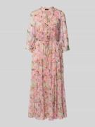 Maxi-jurk met all-over bloemenprint