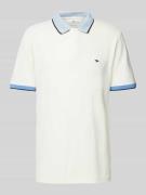 Regular fit poloshirt met contrastgarnering