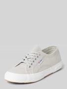 Sneakers met labeldetail