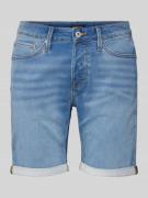 Korte regular fit jeans in 5-pocketmodel