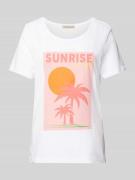 T-shirt met motiefprint