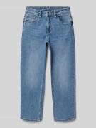 Regular fit jeans met steekzakken, model 'Ilyano'