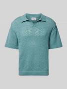 Poloshirt met V-hals