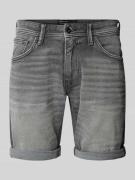 Korte regular fit jeans in 5-pocketmodel