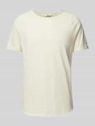 T-shirt met ronde hals, model 'KAS'