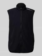 Gilet met labeldetail, model 'NIKLAS'