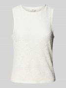 Tanktop met ajourpatroon, model 'FEODORA'