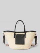 Handtas in two-tone-stijl met schouderband