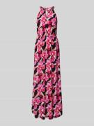 Maxi-jurk met bloemenprint, model 'MESA'