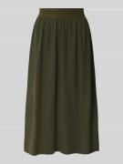 Midirok in effen design met elastische band