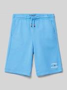 Sweatshorts met elastische band