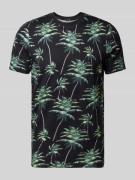 T-shirt met all-over motief