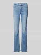 Straight leg jeans in 5-pocketmodel, model 'SHAPING STRAIGHT'
