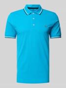 Poloshirt met labeldetail