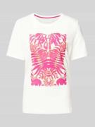 T-shirt met motiefprint