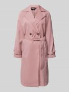 Trenchcoat met strikceintuur, model 'LOU'