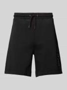 Regular fit sweatshorts met labelopschrift, model 'Autograph'