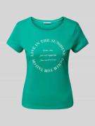 T-shirt met statementprint