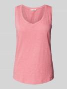 Tanktop met ronde hals