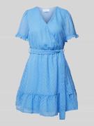 Mini-jurk met V-hals, model 'MICHELLE'