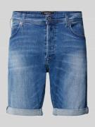 Korte regular fit jeans in 5-pocketmodel