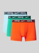 Boxershort met labeldetail in een set van 3 stuks