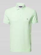 Poloshirt met labelstitching