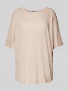 Oversized T-shirt met ronde hals