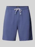 Sweatshorts met labeldetail, model 'Headlo'