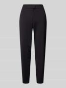 Stoffen broek met labeldetail, model 'Tobaluka'