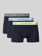 Boxershort met elastische band met logo in een set van 3 stuks