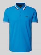 Regular fit poloshirt met labelstitching, model 'PADDY'