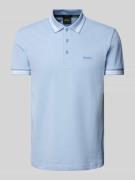 Regular fit poloshirt met labelstitching, model 'PADDY'