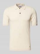 Regular fit poloshirt met knoopsluiting