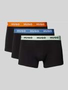 Boxershort met elastische band met logo in een set van 3 stuks