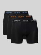 Boxershort met elastische band met logo in een set van 3 stuks