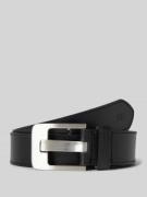 Leren riem in effen design, model 'LAUREL'