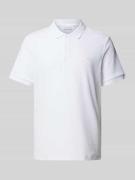 Poloshirt met labeldetail