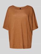 Oversized T-shirt met ronde hals