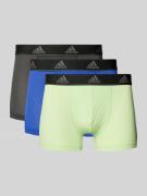 Boxershort met elastische band in een set van 3 stuks