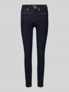 Skinny fit jeans met knoopsluiting