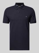 Poloshirt met labeldetail