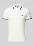 Poloshirt met labelprint