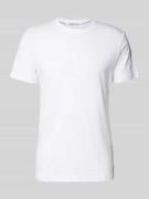 T-shirt met ronde hals