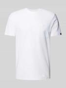 Basic fit T-shirt met borstzak