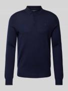 Gebreide pullover met polokraag